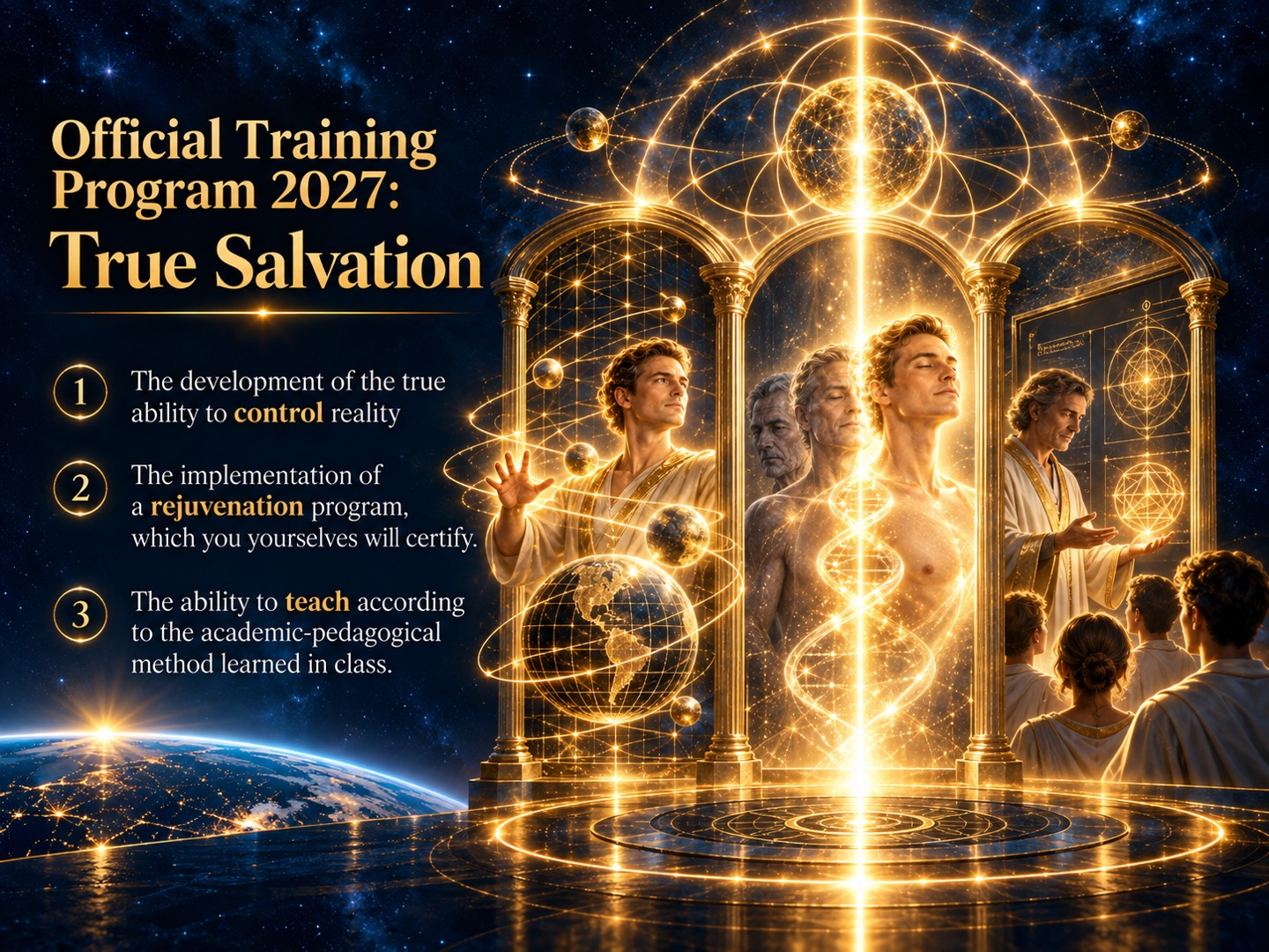 Access the New Reality with Grigori Grabovoi — Official Training 2027