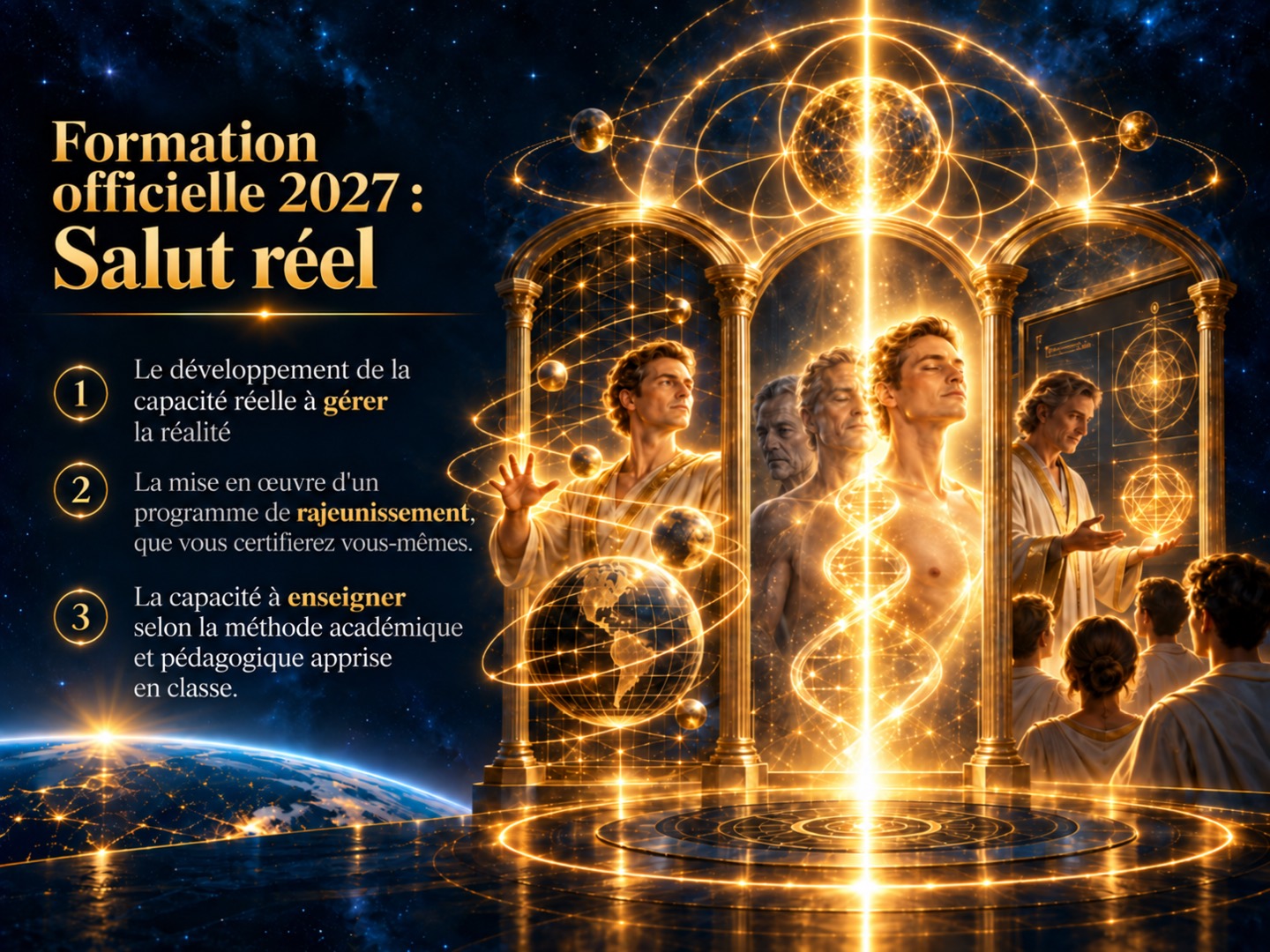 Accédez à la Nouvelle Réalité avec Grigori Grabovoi — Formation officielle 2027